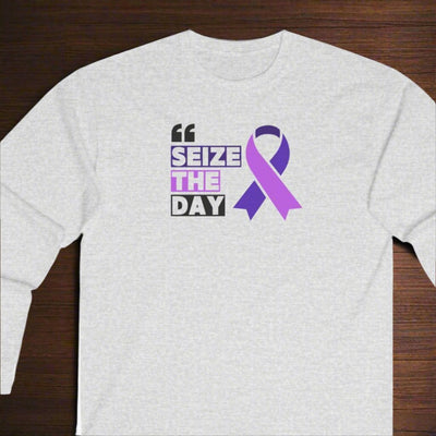 Inspirational Seize the Day Long-Sleeve Tee