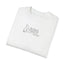T-shirt unisexe teint en pièce inspirant - 'L'idée de confort'
