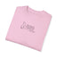 T-shirt unisexe teint en pièce inspirant - 'L'idée de confort'