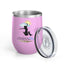 Inspirational Wine Tumbler - 12oz, Joyful Design