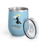 Inspirational Wine Tumbler - 12oz, Joyful Design
