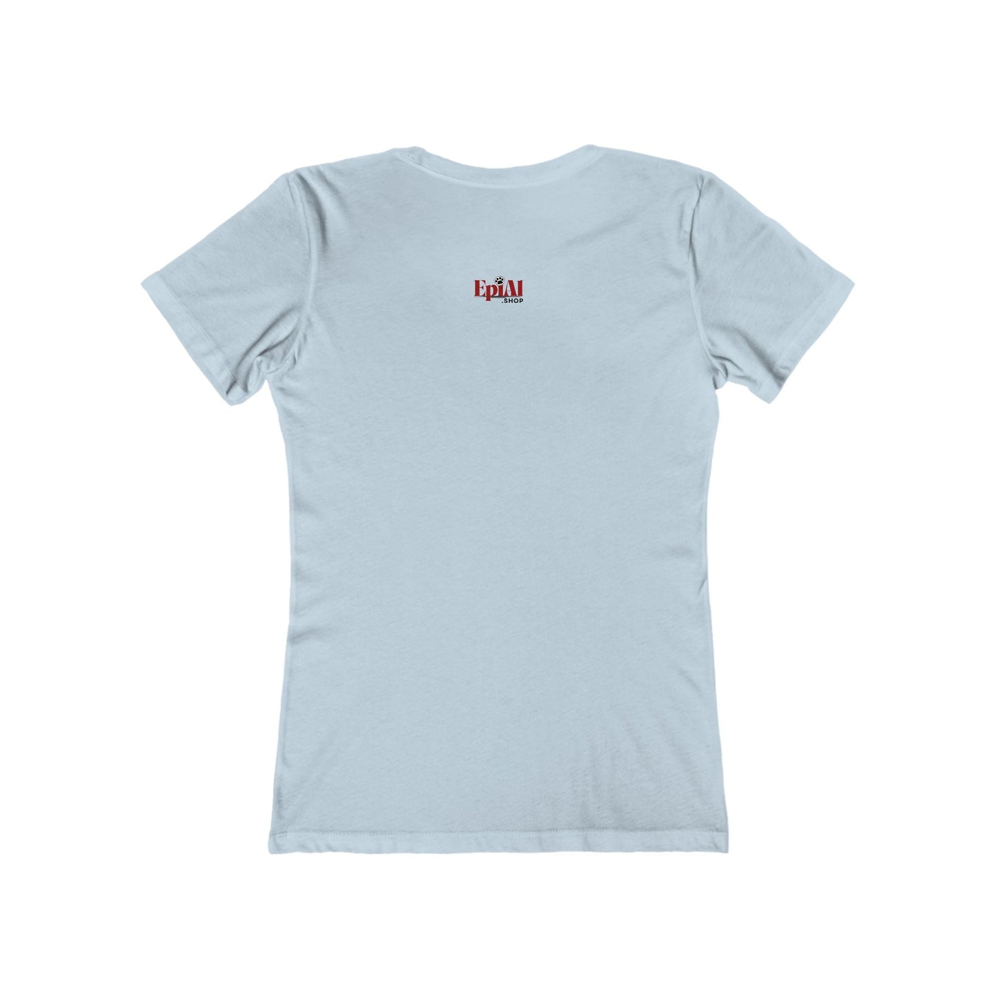Camiseta Boyfriend Inspiradora para Mujeres - Toca el Cielo Azul