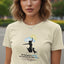 Camiseta Boyfriend Inspiradora para Mujeres - Toca el Cielo Azul
