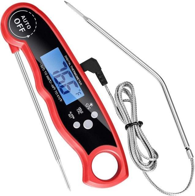 Thermomètre à viande instantané premium - Ultra rapide et étanche