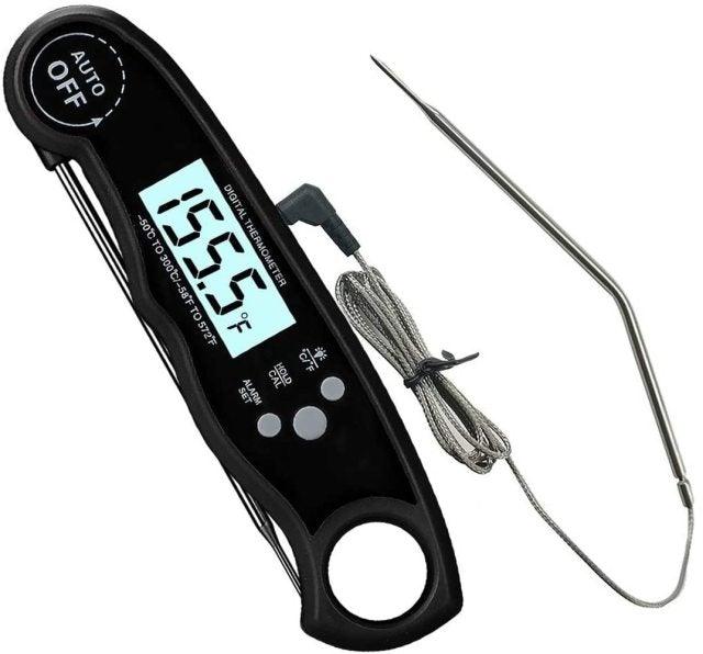 Thermomètre à viande instantané premium - Ultra rapide et étanche