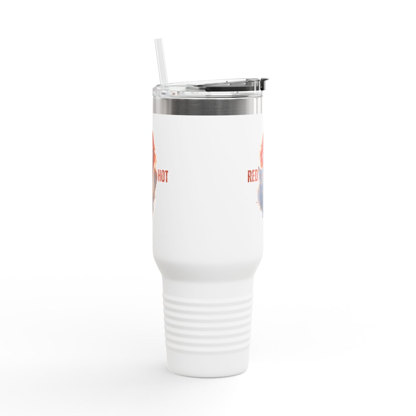 Mug de Voyage Isolé Red Hot Vibes - Tasse à Café de 40oz