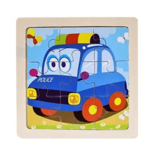 STEVEVEX Wooden 3D Tangram Puzzle for Kids