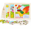 STEVEVEX Wooden 3D Tangram Puzzle for Kids