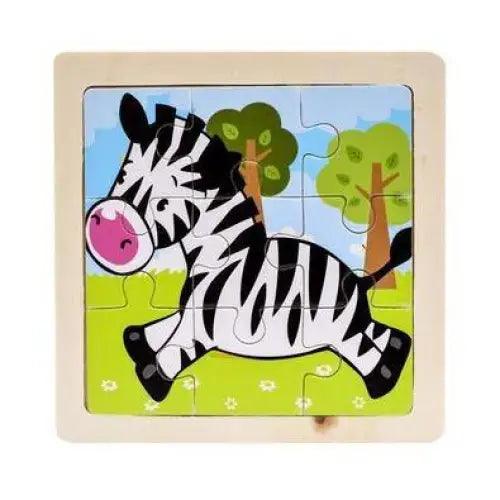 STEVEVEX Wooden 3D Tangram Puzzle for Kids