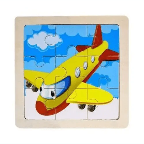 STEVEVEX Wooden 3D Tangram Puzzle for Kids
