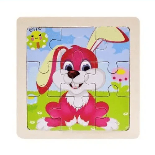 STEVEVEX Wooden 3D Tangram Puzzle for Kids