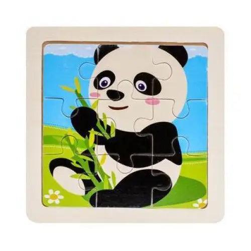 STEVEVEX Wooden 3D Tangram Puzzle for Kids