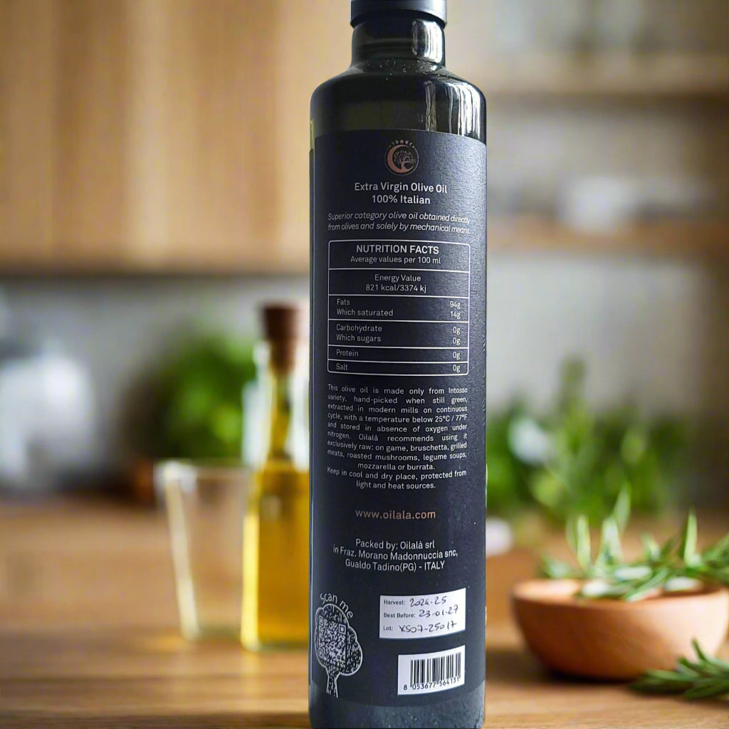 Intense Extra Virgin Olive Oil | Intosso Olive Oil Imported from Abruzzo, Italy - Korvel