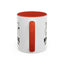 Introverting. Do Not Disturb. Two-Tone Cat Coffee Mug
