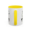 Introverting. Do Not Disturb. Two-Tone Cat Coffee Mug