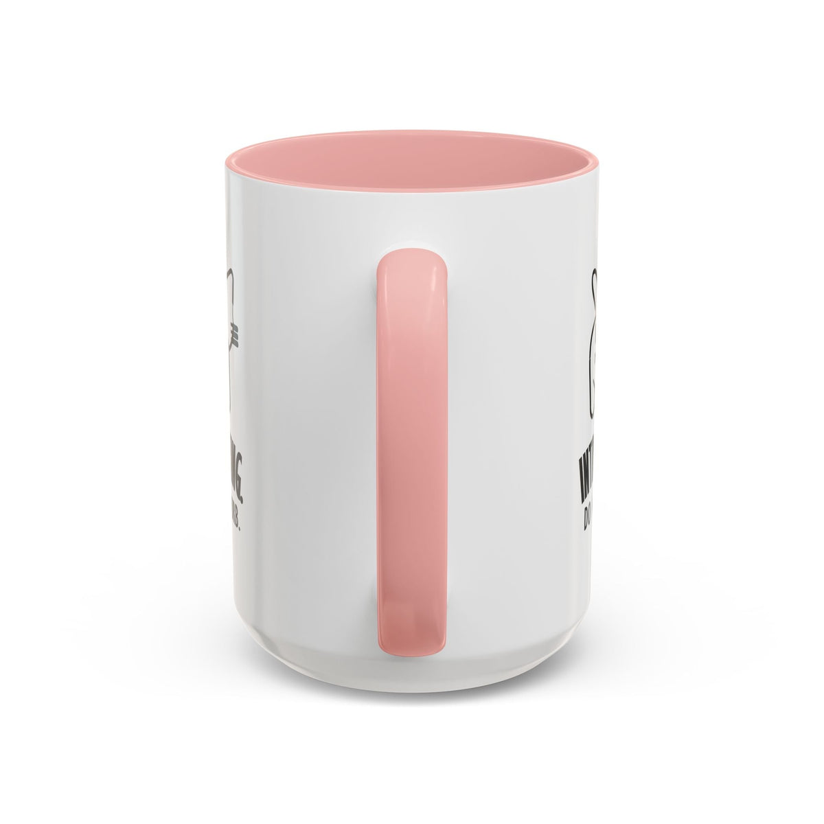 Introverting. Do Not Disturb. Two-Tone Cat Coffee Mug