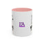 Introverting. Do Not Disturb. Two-Tone Cat Coffee Mug
