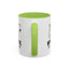 Introverting. Do Not Disturb. Two-Tone Cat Coffee Mug