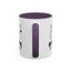Introverting. Do Not Disturb. Two-Tone Cat Coffee Mug