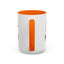 Introverting. Do Not Disturb. Two-Tone Cat Coffee Mug
