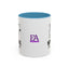 Introverting. Do Not Disturb. Two-Tone Cat Coffee Mug