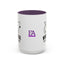 Introverting. Do Not Disturb. Two-Tone Cat Coffee Mug