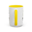 Introverting. Do Not Disturb. Two-Tone Cat Coffee Mug