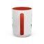 Introverting. Do Not Disturb. Two-Tone Cat Coffee Mug