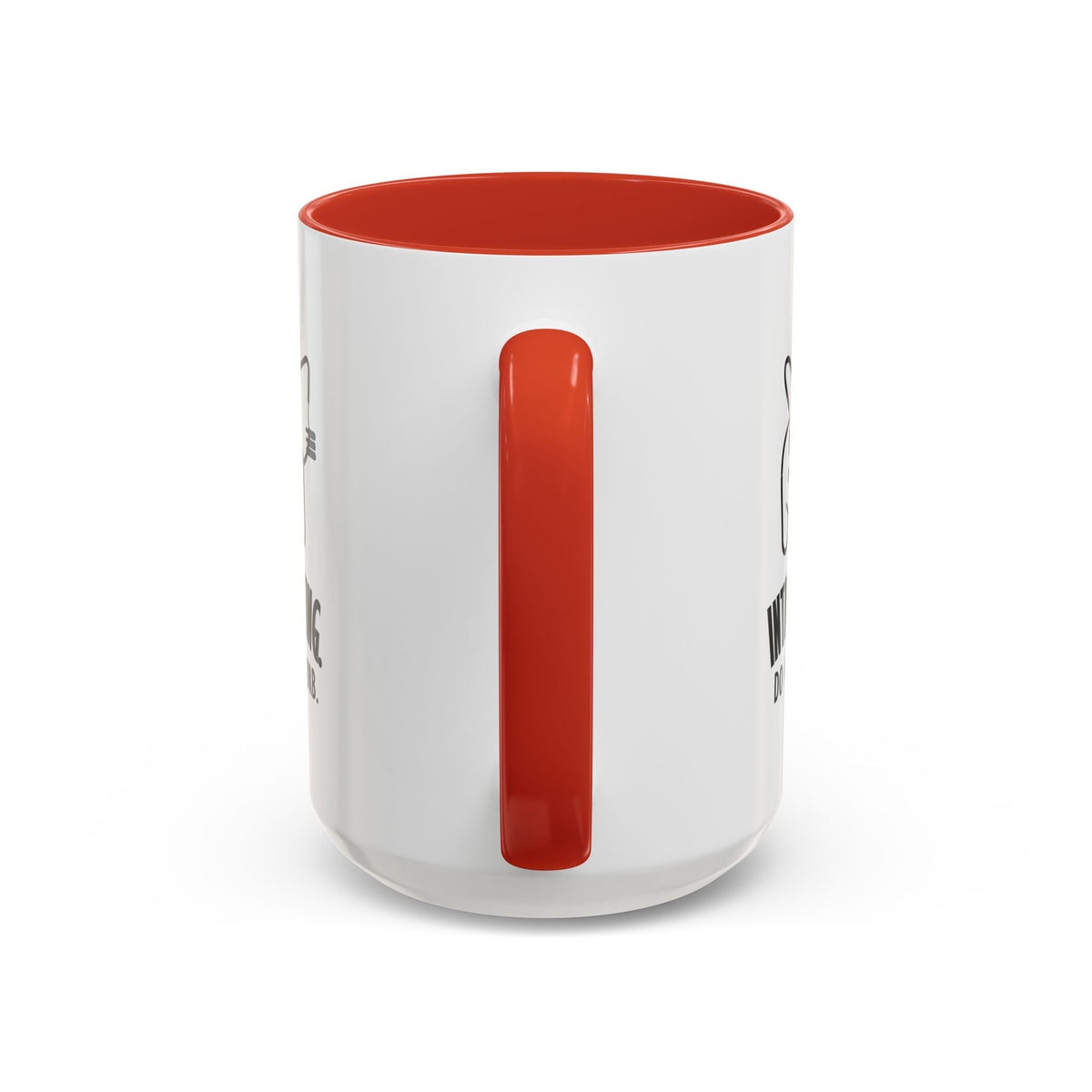 Introverting. Do Not Disturb. Two-Tone Cat Coffee Mug