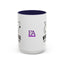 Introverting. Do Not Disturb. Two-Tone Cat Coffee Mug