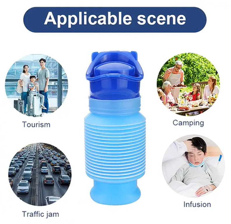 Portable Urinal Bottle for Travel and Camping