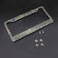 Juego de Marcos para Placas de Licencia con Brillantes Strass