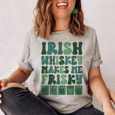 Camiseta "El whisky irlandés me hace juguetón"