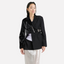 Irregular suit jacket women's waist cinched suit jacket - Korvel