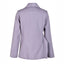 Irregular waist cinching purple suit tie with waist cinching and splicing design casual jacket - Korvel
