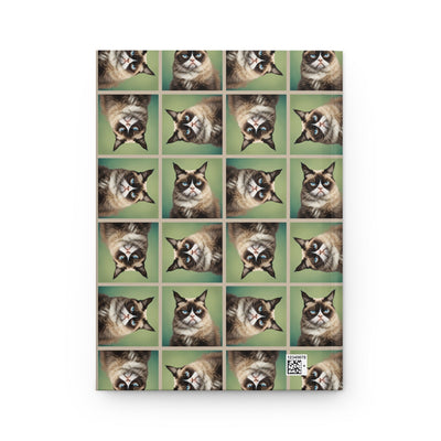 Irritable Cat Hardcover Journal - Ideal for Pet Lovers