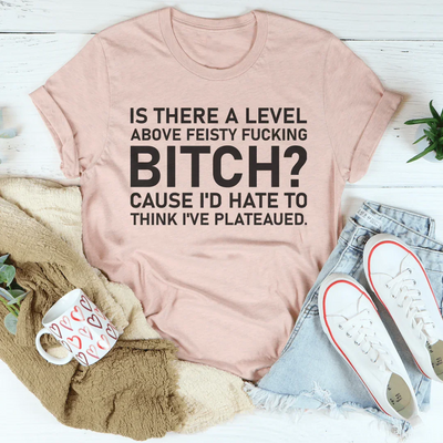 Is There A Level Above Feisty Tee