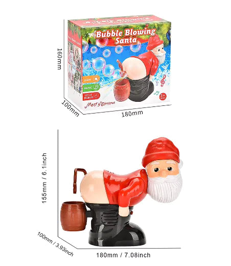 Máquina de Burbujas de Santa Claus