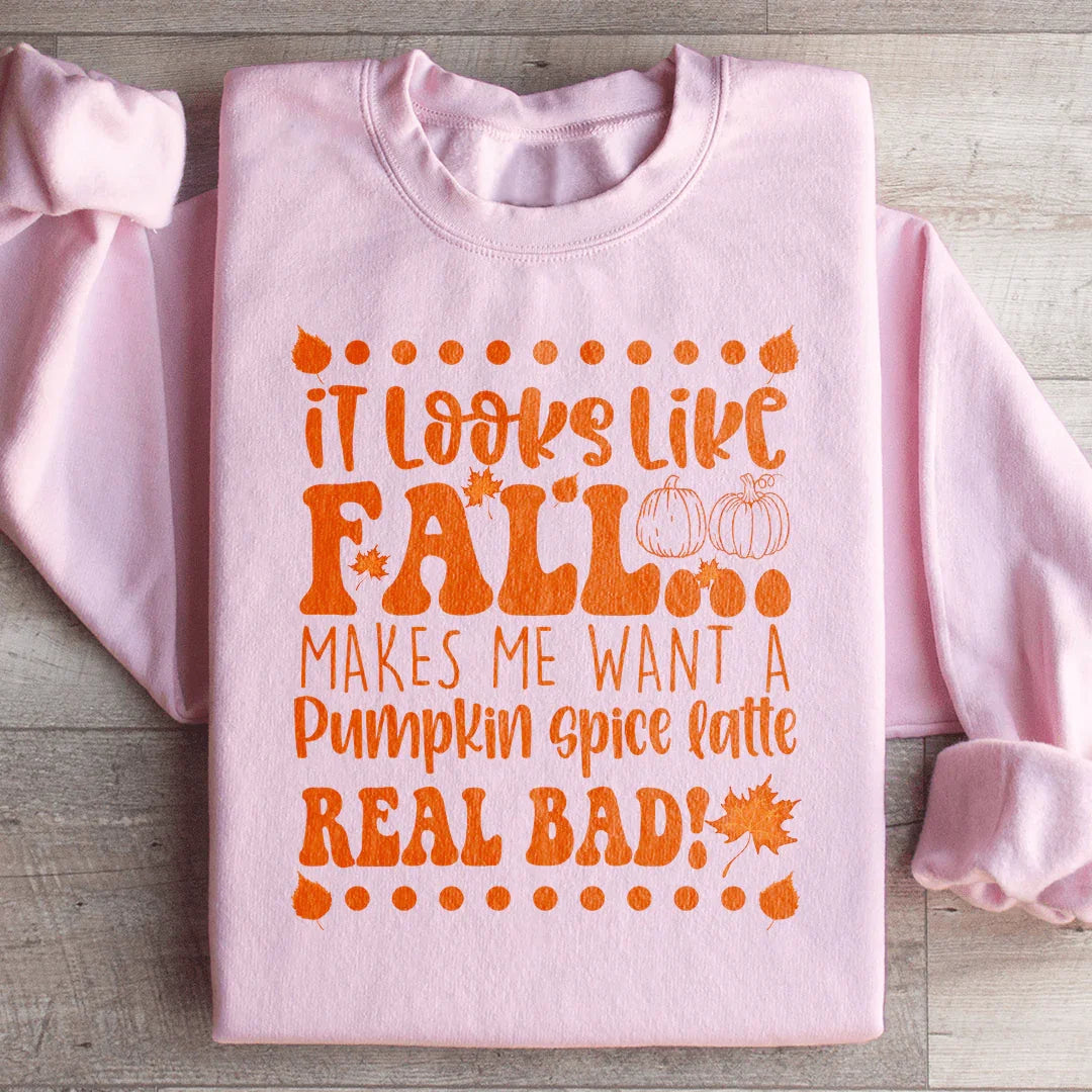Pumpkin Spice Latte Inspired Sweatshirt