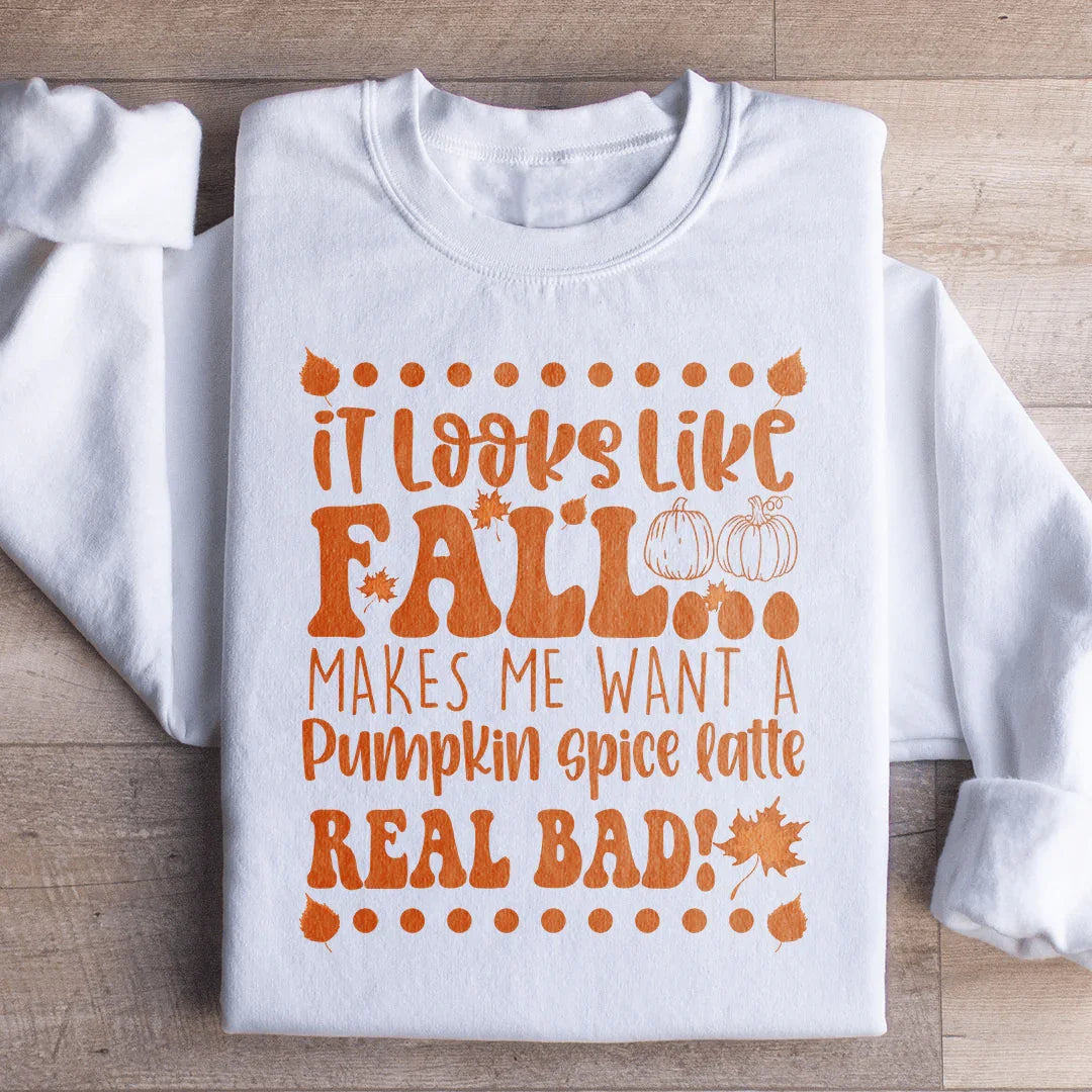 Pumpkin Spice Latte Inspired Sweatshirt