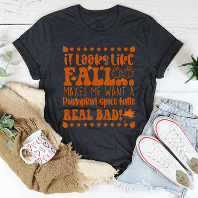 Pumpkin Spice Latte Inspired Tee - Korvel