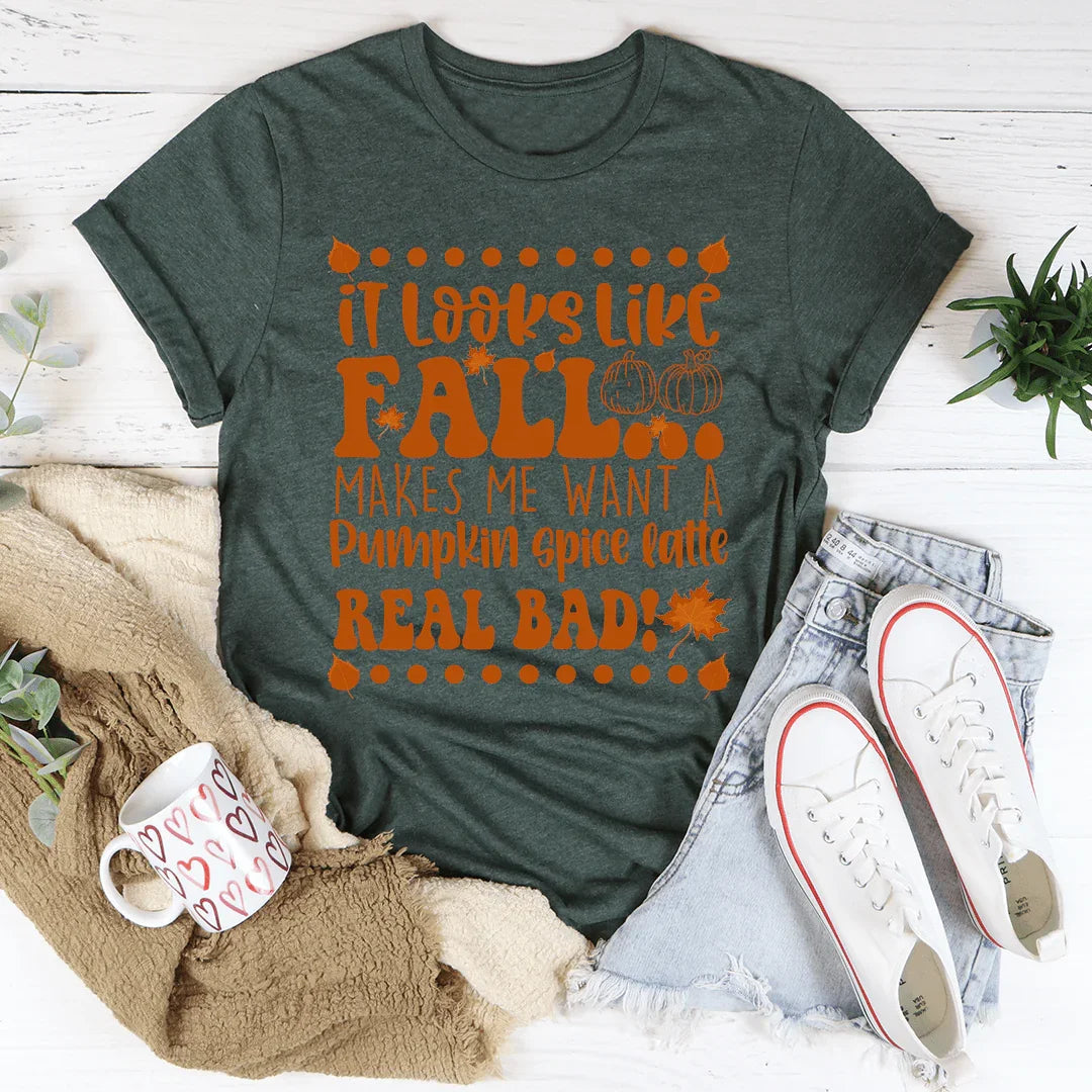Pumpkin Spice Latte Inspired Tee - Korvel