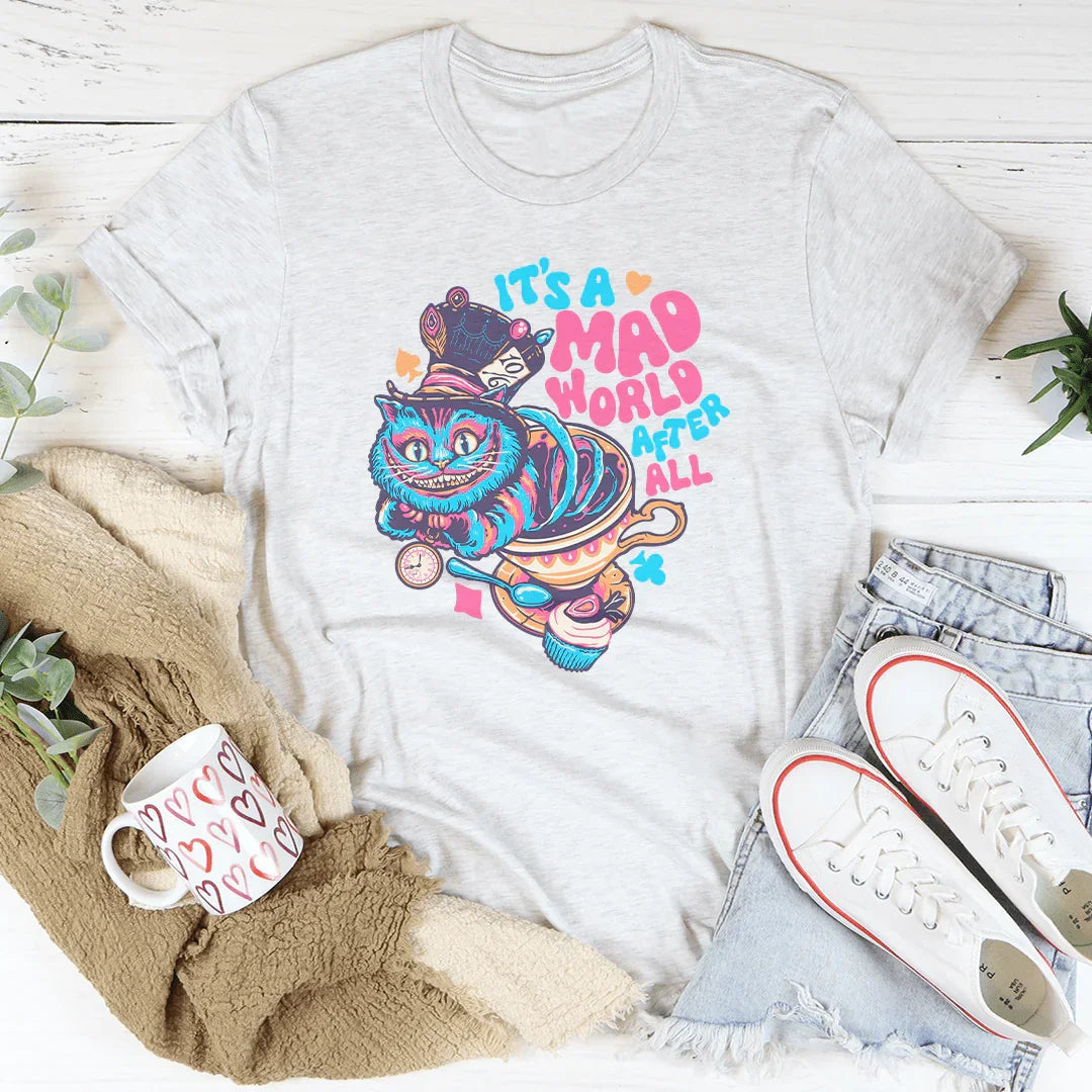 Embrace the Madness Tee: A Quirky Statement for Everyday Life - Korvel