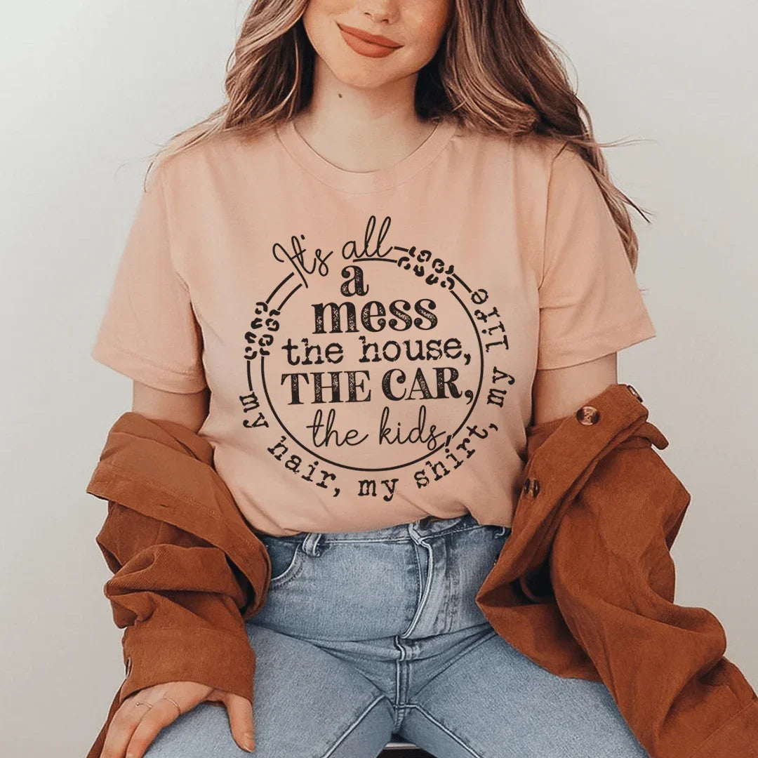 Camiseta Todo es un desastre