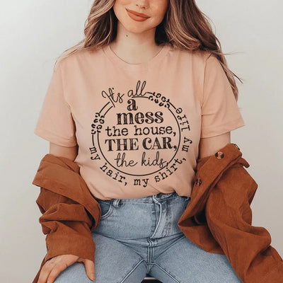 Camiseta Todo es un desastre