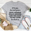 T-shirt 'C'est tout amusant et jeux jusqu'à ce que le lundi arrive'