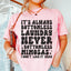 Siempre es ropa sin fondo, nunca mimosas sin fondo. No me gusta aquí. Camiseta
