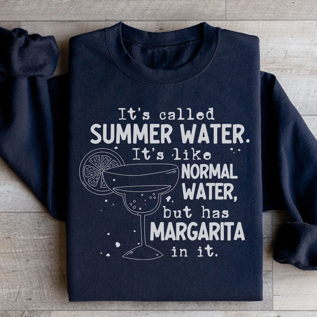 Summer Water Margarita-Inspired Sweatshirt