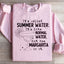 Summer Water Margarita-Inspired Sweatshirt
