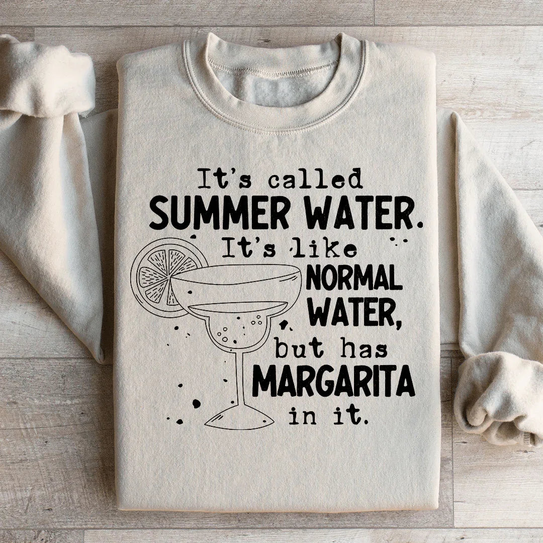 Summer Water Margarita-Inspired Sweatshirt